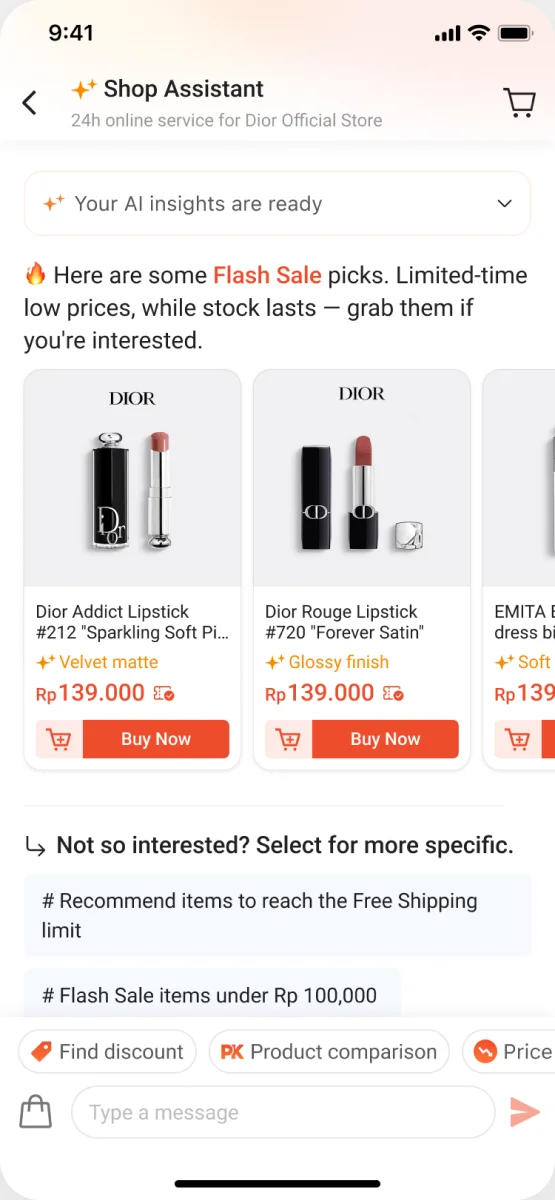 Find Discount 第3步：推荐限时低价