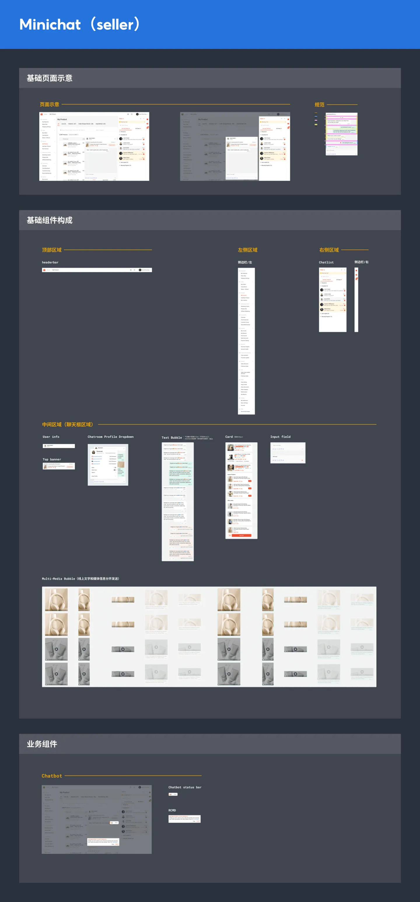 Chat UI Kit：四端状态对应